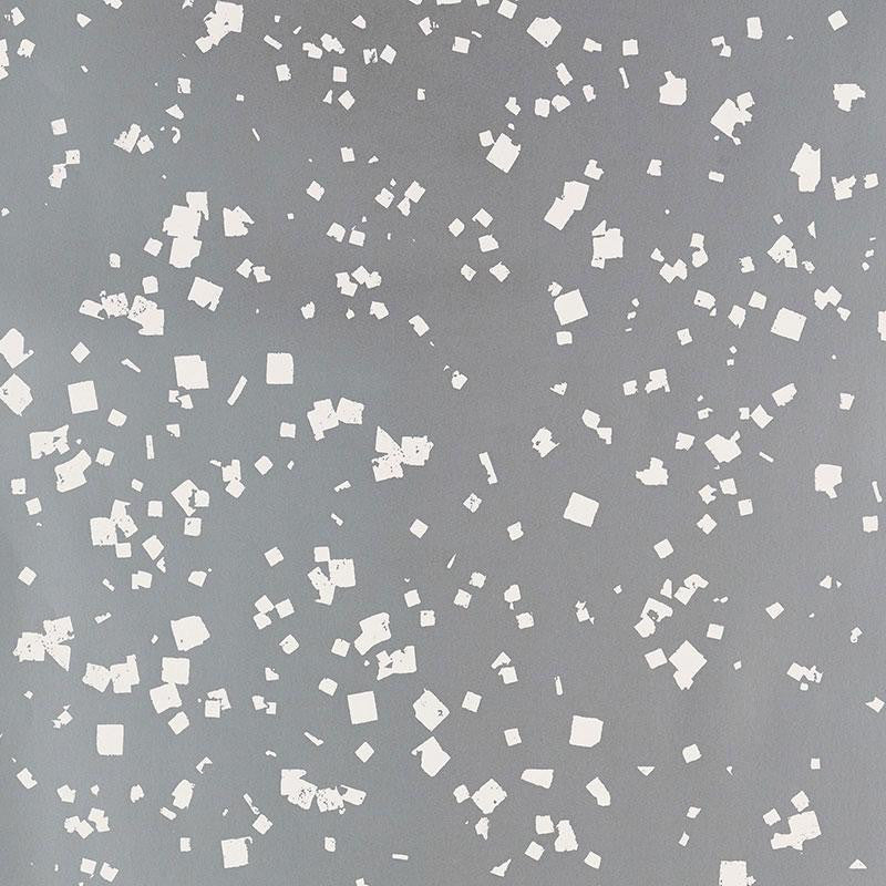 Snow Sterling 5007550 by Schumacher Designer Wallpaper Drawn From Nature 27.0" - Swanky Fabrics -