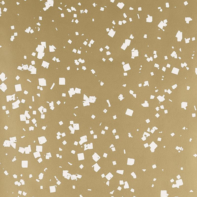 Snow Gilt 5007551 by Schumacher Wallpaper Drawn From Nature 27.0" - Fabric Carolina -
