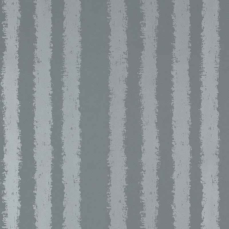 Tree Stand Slate Shimmer 5007603 by Schumacher Designer Wallpaper Drawn From Nature 27.0" - Swanky Fabrics -
