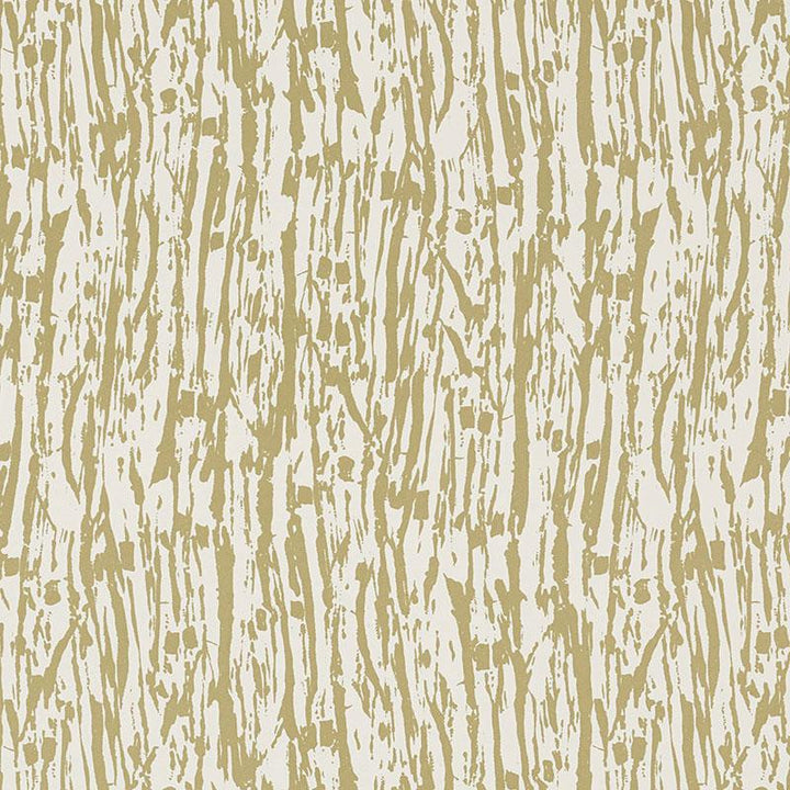 Tree Texture Pale Gold 5007471 by Schumacher Wallpaper Drawn From Nature - Fabric Carolina -