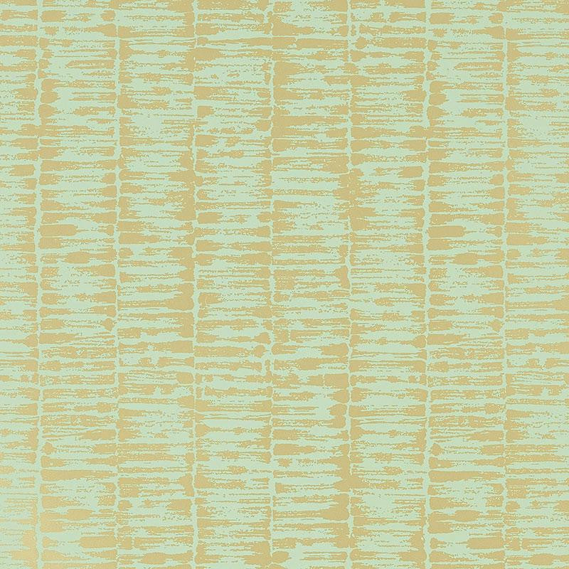 Variations Golden Leaf 5007583 by Schumacher Wallpaper Drawn From Nature 13.5" - Fabric Carolina -