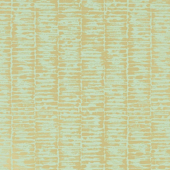 Variations Golden Leaf 5007583 by Schumacher Wallpaper Drawn From Nature 13.5" - Fabric Carolina -