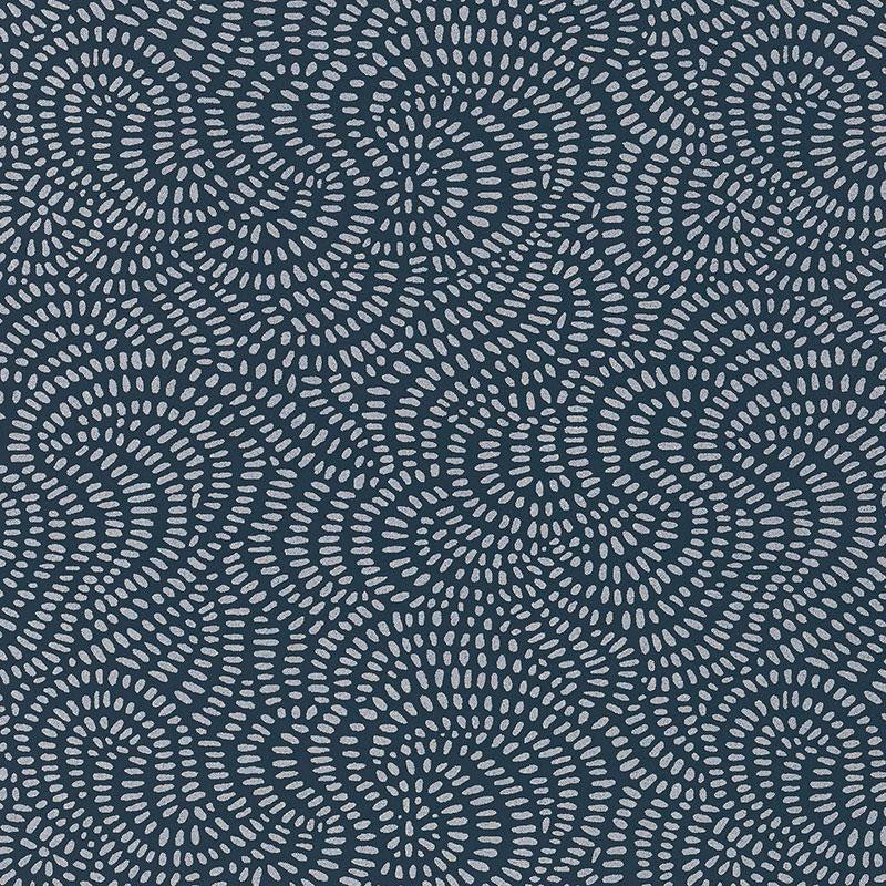 Whirlpool Twilight 5007483 by Schumacher Designer Wallpaper The Smart Set 9.0" - Swanky Fabrics -