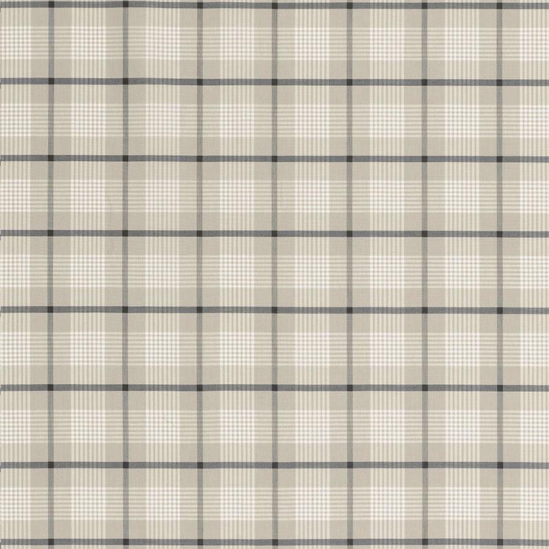 St. Lucia Plaid Stone 68022 by Schumacher Fabric Calypso 3.38" - Fabric Carolina -