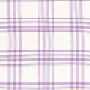 Antigua Plaid Lavender 68030 by Schumacher Fabric