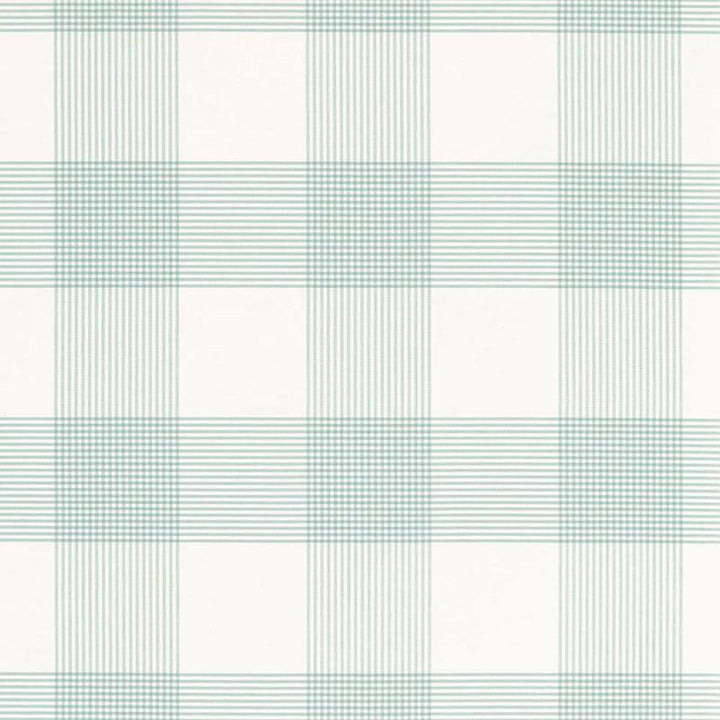 Antigua Plaid Capri 68031 by Schumacher Designer Fabric Calypso 8.88" - Swanky Fabrics -