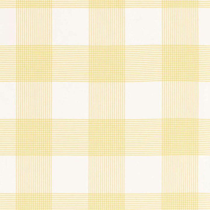 Antigua Plaid Sunflower 68032 by Schumacher Fabric Calypso 8.88" - Fabric Carolina -