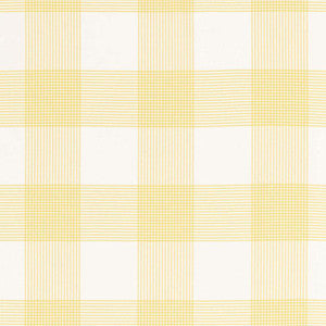 Antigua Plaid Sunflower 68032 by Schumacher Fabric
