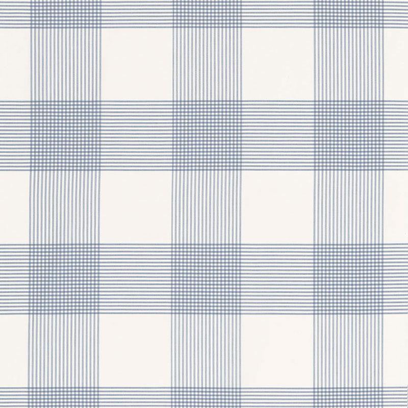 Antigua Plaid Cornflower 68034 by Schumacher Fabric Calypso 8.88" - Fabric Carolina -
