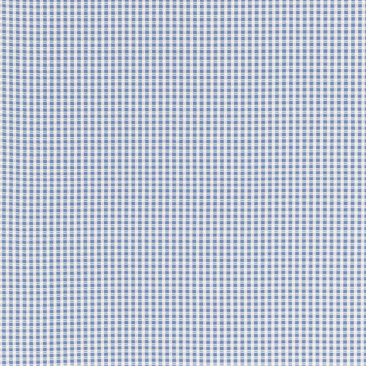 Aruba Check Cornflower 68041 by Schumacher Designer Fabric Calypso - Swanky Fabrics -