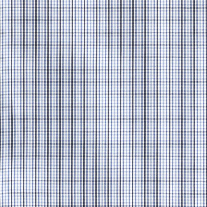 Bahama Check Cornflower 68052 by Schumacher Fabric Calypso 1.38" - Fabric Carolina -