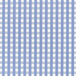 Bermuda Check Cornflower 68064 by Schumacher Fabric