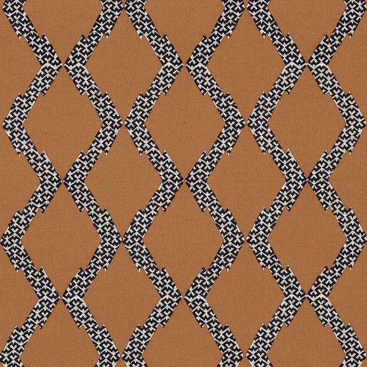 Topi Appliqu Sienna 69991 by Schumacher Fabric Tribal Chic 6.5" - Fabric Carolina -