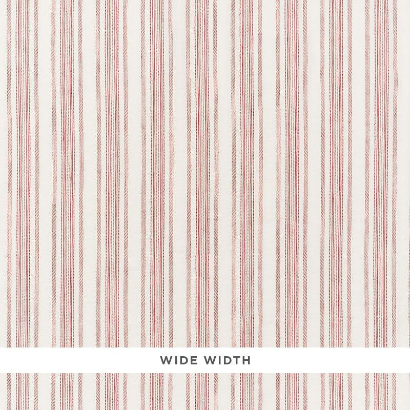 Montallegro Linen Sheer Red 70013 by Schumacher Designer Fabric Essentials: Sheers & Casements - Swanky Fabrics -