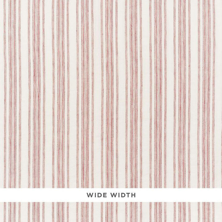 Montallegro Linen Sheer Red 70013 by Schumacher Designer Fabric Essentials: Sheers & Casements - Swanky Fabrics -