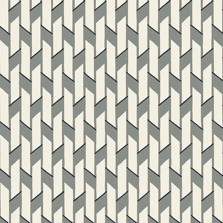 Empire Wolf 5008153 by Schumacher Wallpaper Aunaturel 5.5" - Fabric Carolina -