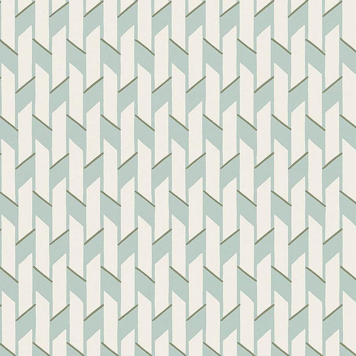 Empire Blue Charm 5008151 by Schumacher Wallpaper Aunaturel 5.5" - Fabric Carolina -