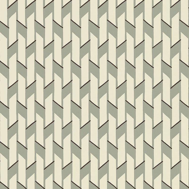 Empire Muse 5008152 by Schumacher Wallpaper Aunaturel 5.5" - Fabric Carolina -