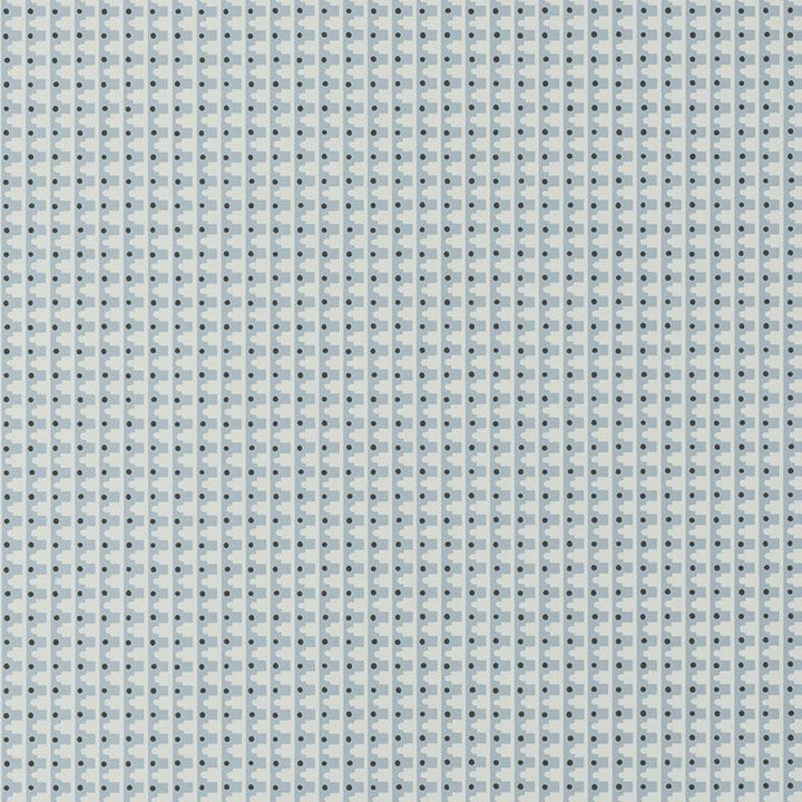 Milo Spruce Blue 5008094 by Schumacher Wallpaper Aunaturel 5.38" - Fabric Carolina -