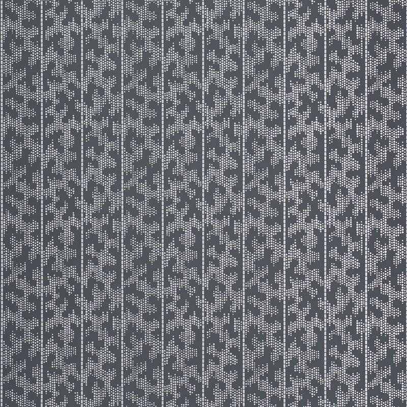 Montpellier Silver Stellar 5008169 by Schumacher Designer Wallpaper Aunaturel 6.75" - Swanky Fabrics -