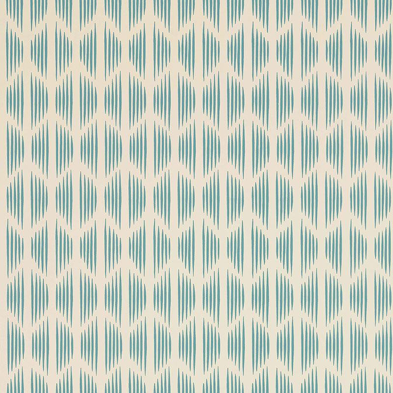 Ovington Blues Blue 5008133 by Schumacher Designer Wallpaper Aunaturel 3.0" - Swanky Fabrics -