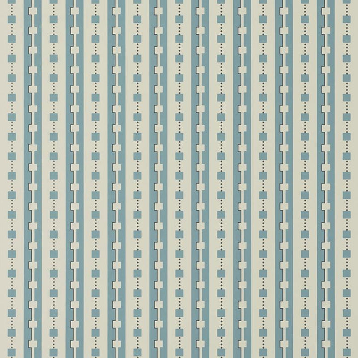 Plaza Blues Blue 5008122 by Schumacher Designer Wallpaper Aunaturel 3.0" - Swanky Fabrics -