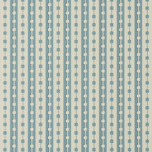 Plaza Blues Blue 5008122 by Schumacher Wallpaper