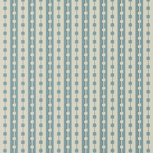 Plaza Blues Blue 5008122 by Schumacher Wallpaper