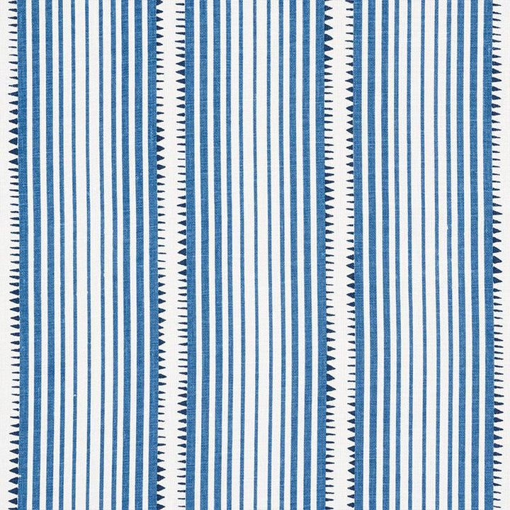 Moncorvo Blue 176275 by Schumacher Fabric Aunaturel 27.0" - Fabric Carolina -