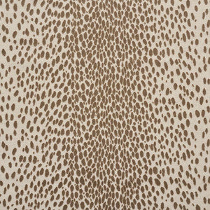 Cheetah Velvet Natural 73911 by Schumacher Fabric