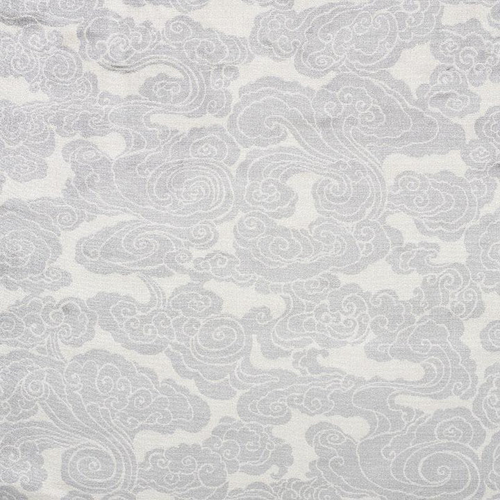 Sozan Velvet Platinum 74062 by Schumacher Fabric Cut & Patterned Velvets 26.62" - Fabric Carolina -