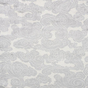 Sozan Velvet Platinum 74062 by Schumacher Fabric