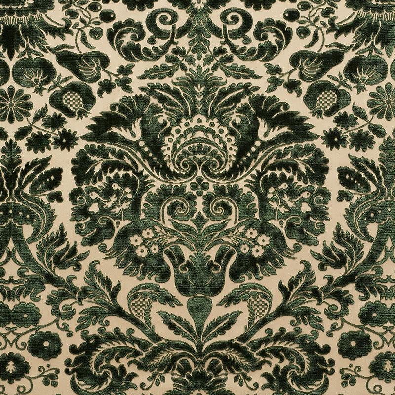 Morimont Velvet Cyprus 74071 by Schumacher Designer Fabric Cut & Patterned Velvets 27.0" - Swanky Fabrics -