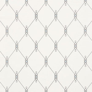 Diso Blue 5009230 by Schumacher Wallpaper