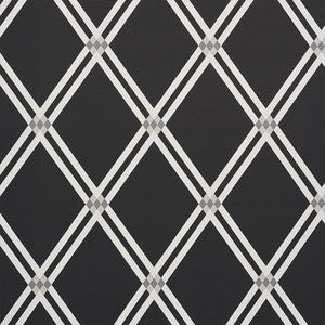 Asolo Charcoal 5009241 by Schumacher Wallpaper
