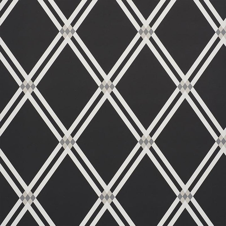 Asolo Charcoal 5009241 by Schumacher Wallpaper Aunaturel 9.0" - Fabric Carolina -