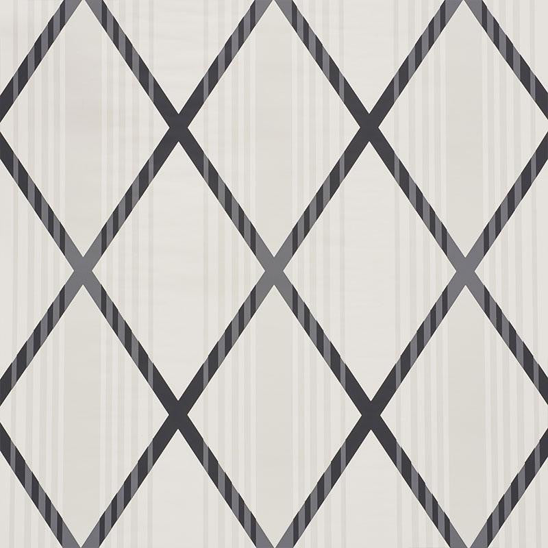 Monti Charcoal 5009250 by Schumacher Wallpaper Aunaturel 9.0" - Fabric Carolina -