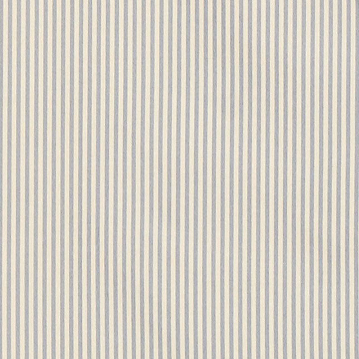 Charee Silk Stripe Blue And White 60921 by Schumacher Fabric Chroma - Fabric Carolina -
