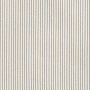 Charee Silk Stripe Blue And White 60921 by Schumacher Fabric