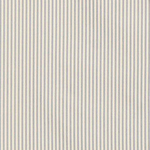 Charee Silk Stripe Blue And White 60921 by Schumacher Fabric