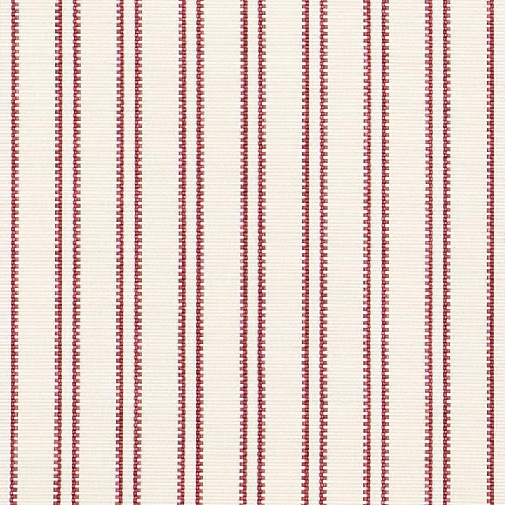 Morrison Red 69864 by Schumacher Fabric Essentials: Small Scale Upholstery Fabrics 1.12" - Fabric Carolina -