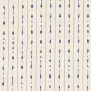 Rania Stripe Navy 71901 by Schumacher Fabric