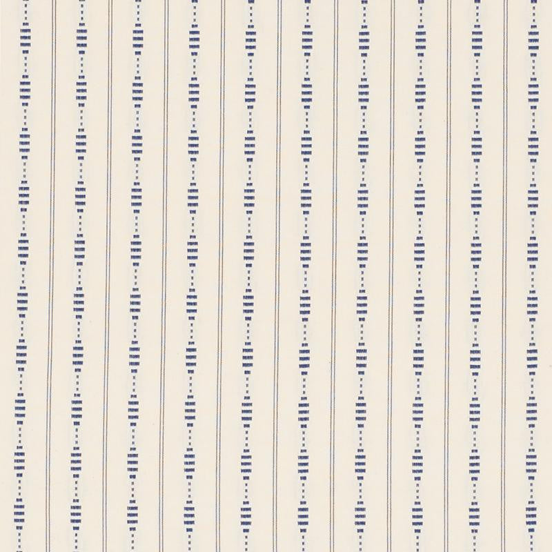 Rania Stripe Navy 71901 by Schumacher Fabric Caravanne 1.5" - Fabric Carolina -