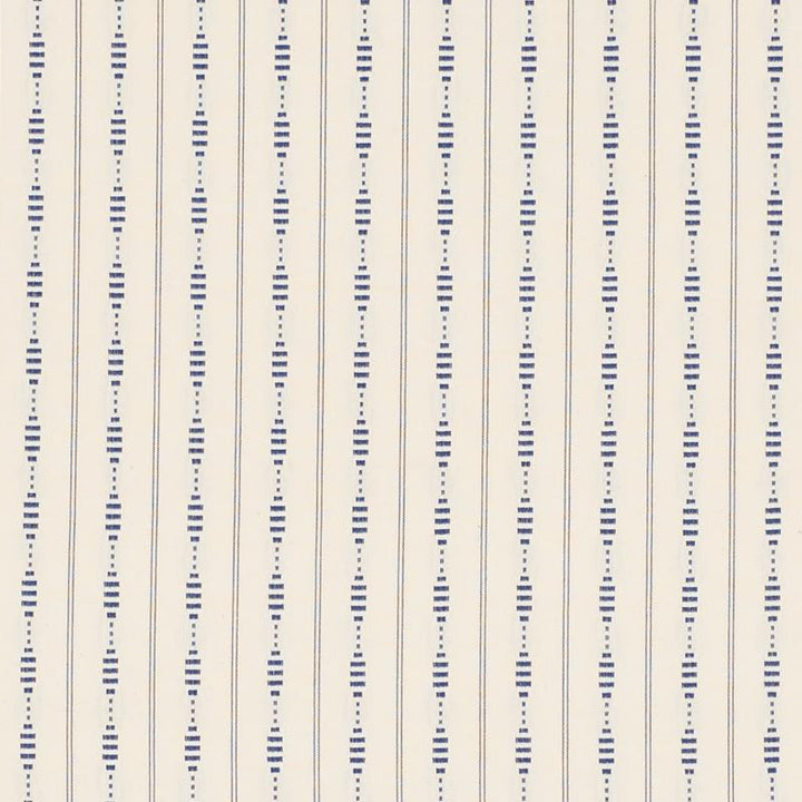 Rania Stripe Navy 71901 by Schumacher Fabric Caravanne 1.5" - Fabric Carolina -