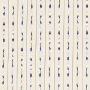 Rania Stripe Navy 71901 by Schumacher Fabric