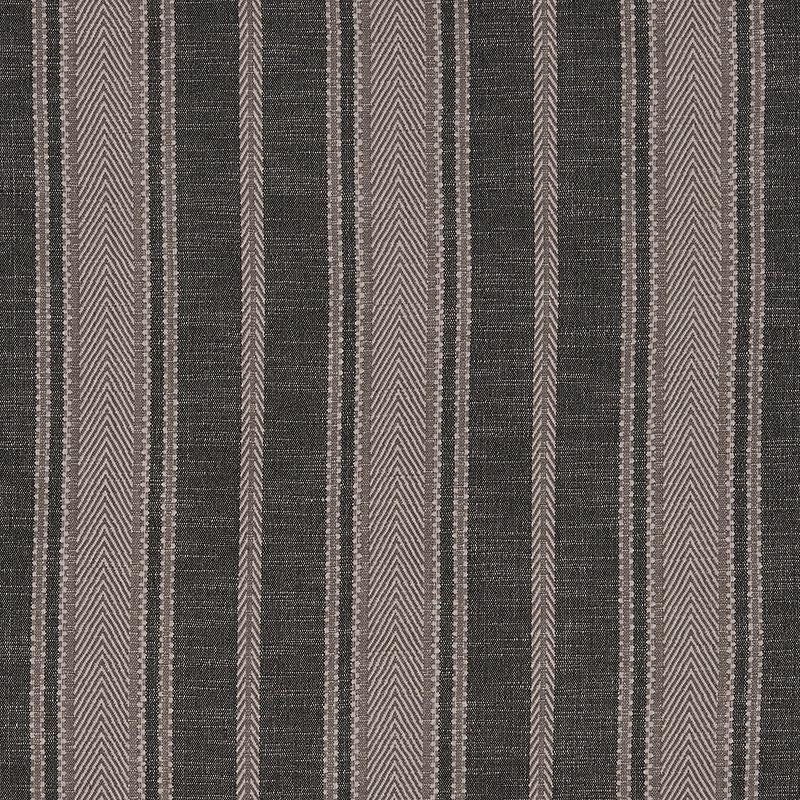 Zina Stripe Charcoal 71912 by Schumacher Fabric Caravanne 9.0" - Fabric Carolina -