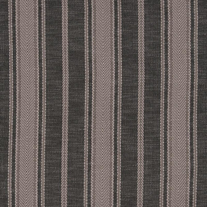 Zina Stripe Charcoal 71912 by Schumacher Fabric Caravanne 9.0" - Fabric Carolina -