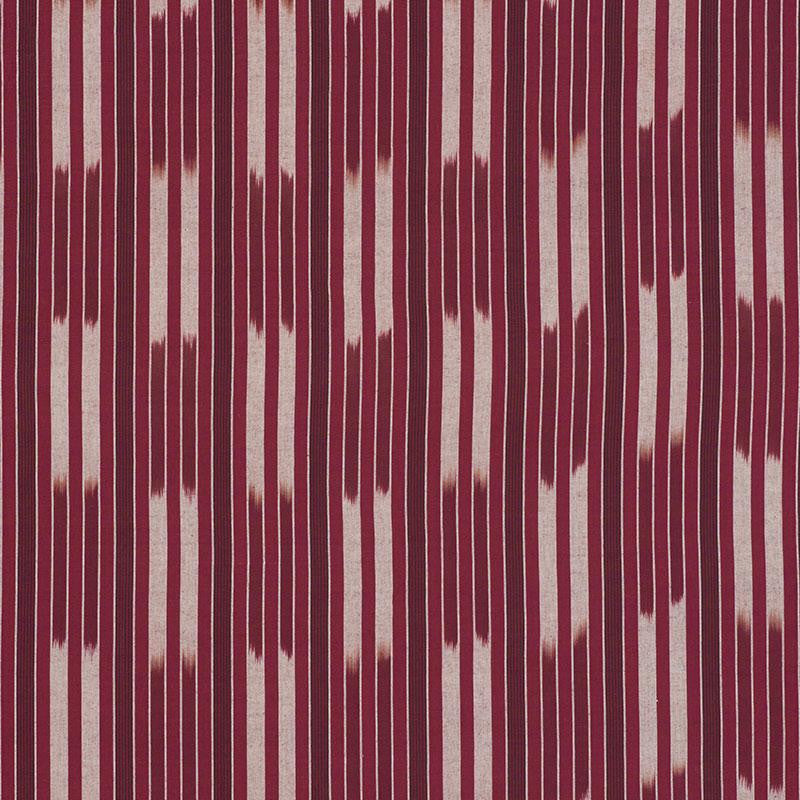 Cusco Ikat Berry 71972 by Schumacher Fabric Caravanne 7.62" - Fabric Carolina -