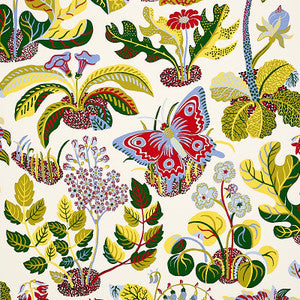 Exotic Butterfly Multi 5008421 by Schumacher Wallpaper