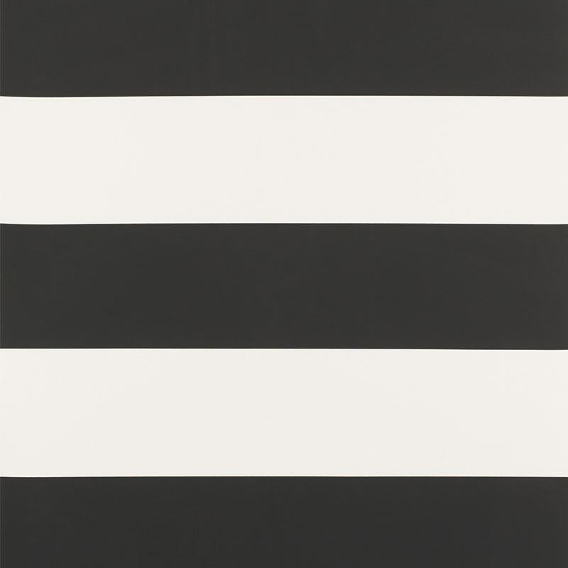 Baxter Stripe Carbon 5008522 by Schumacher Wallpaper Sophisticated Stripe - Fabric Carolina -